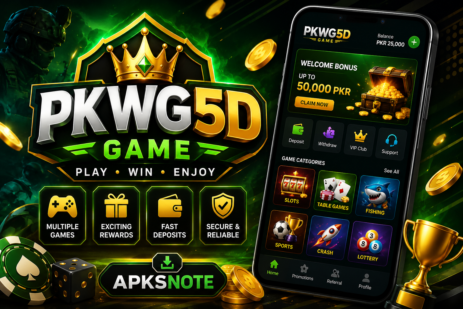 PKWG 5D Game APK
