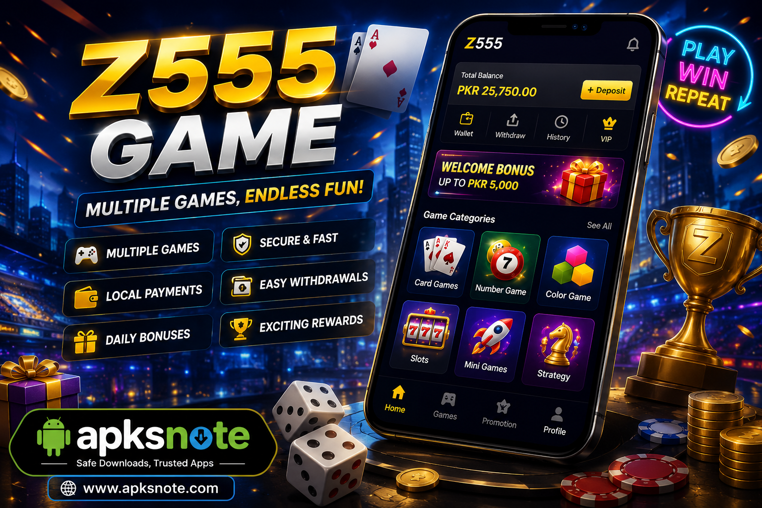 Z555 Game APK