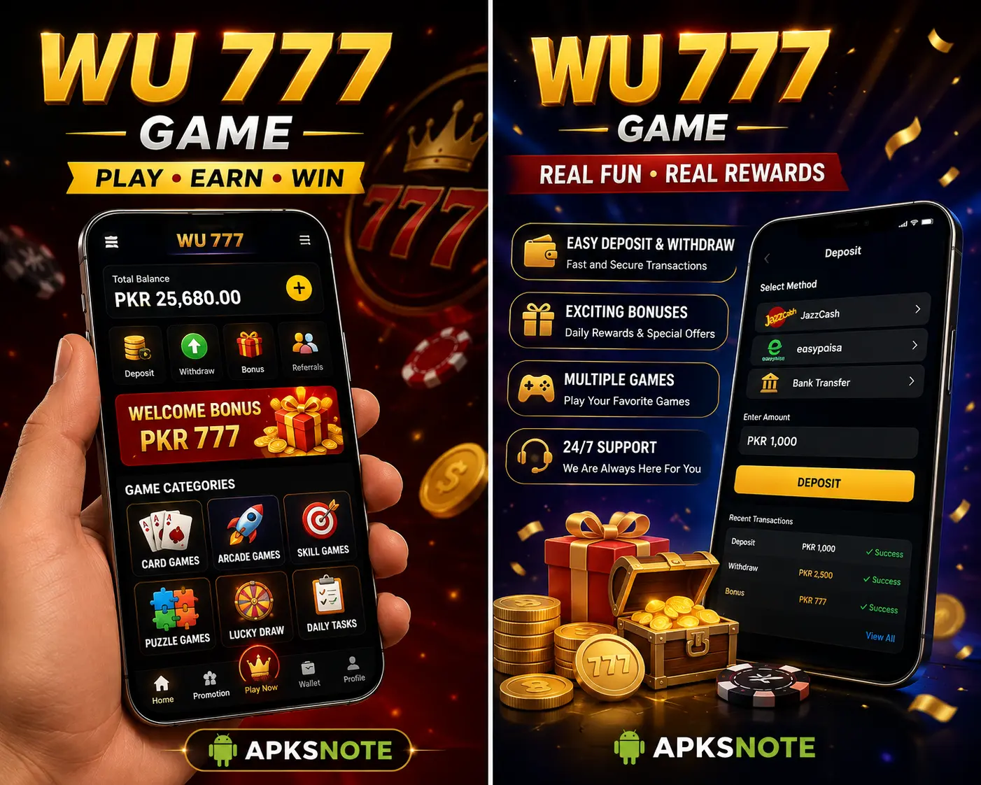 WU 777 Game APK
